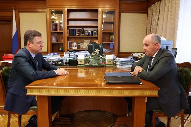 Темрезов рассказал Новаку о планах удвоить за 10 лет производство овец в КЧР