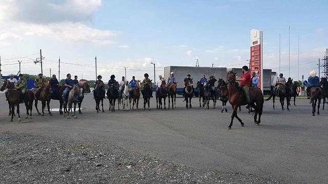 Жители Северного Кавказа пересаживаются на лошадей