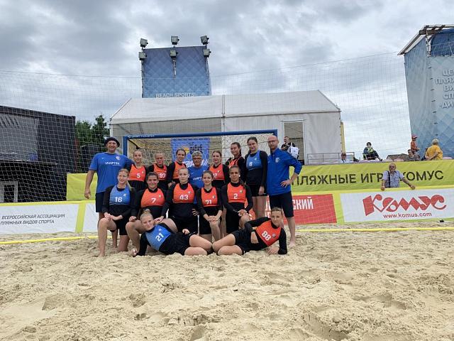 Ставропольские гандболистки в шестой раз стали лучшими в стране на песке 