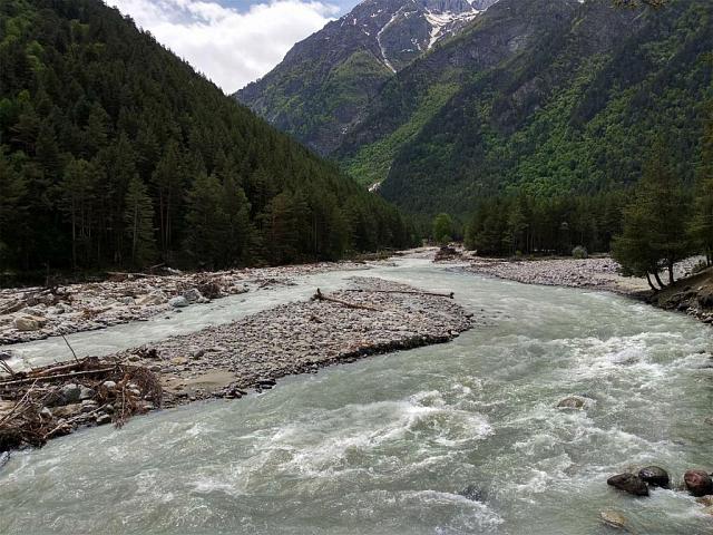 Росводресурсы потратят 250 млн рублей на расчистку реки Баксан возле Эльбруса