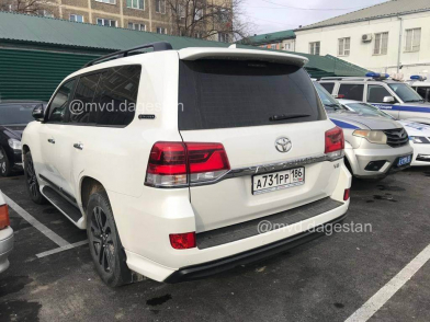 В Дагестане нашли объявленный в розыск автомобиль «Toyota Land Cruiser 200»
