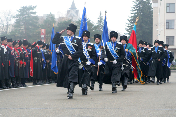 Ставропольские казаки-терцы впервые промаршируют на параде Победы в Москве