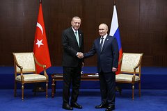 Эрдоган: Путин может приехать в Турцию 27 апреля