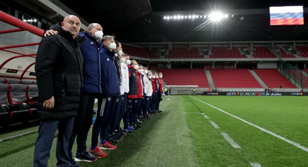 Российская сборная проиграла словакам матч отборочного турнира ЧМ-2022