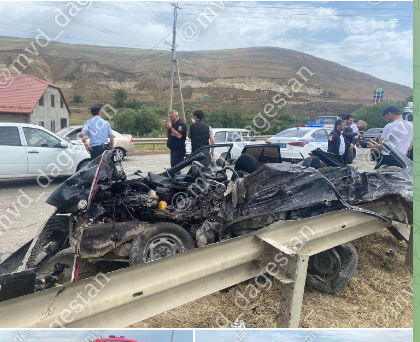 В Карабудахкентском районе Дагестана произошла смертельная авария