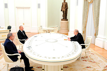 В гостях у Путина в Сочи оказались Алиев и Пашинян