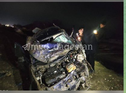 В Дагестане аварию спровоцировал 16-летний водитель без прав 