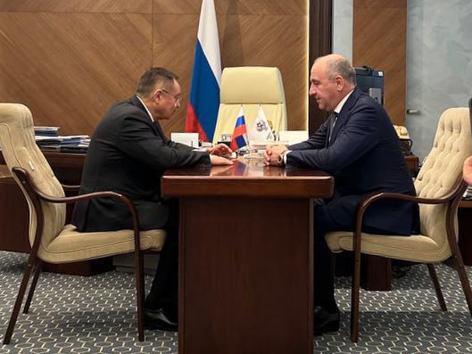 Глава КЧР Рашид Темрезов в Москве обсудил с Иреком Файзуллиным актуальные вопросы строительства  в регионе