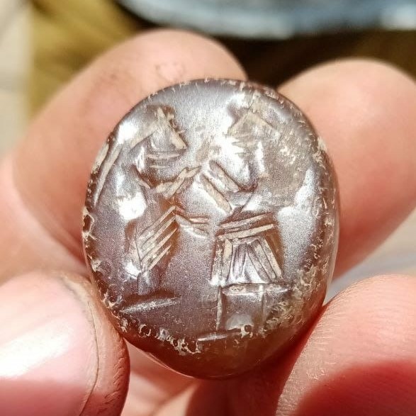 В Дагестане нашли Сасанидскую печать иранских царей Дербента V-VI веков