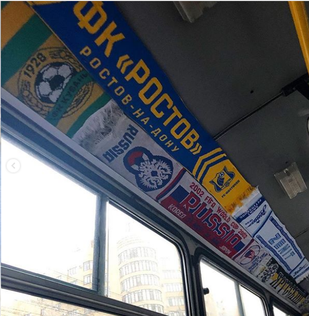 На Ставрополье креативный водитель превратил автобус в фан-клуб