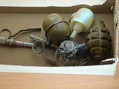 У жителя КБР изъяли три гранаты различной модификации 