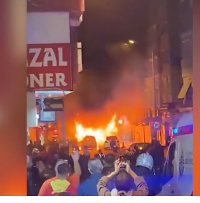 Последовавшие друг за другом звуки взрывов в Стамбуле вызвали панику 