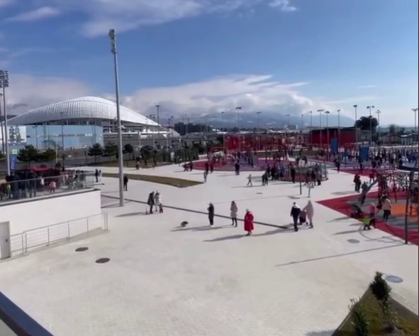 В Сириусе открылся новый спортгородок для местных жителей