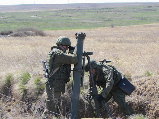 В Дагестане на учениях использовали тактику «кочующих» миномётов