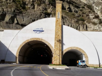 Гимринский автодорожный тоннель в горах закроют из-за учений