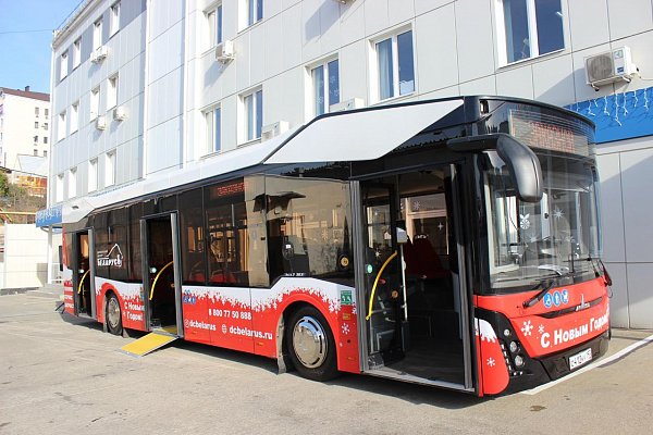 В Сочи протестируют новую модель автобуса Минского автозавода