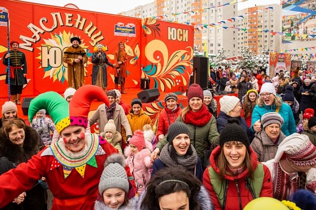 В Ставрополе в «Перспективном» зиму проводили в лучших народных традициях