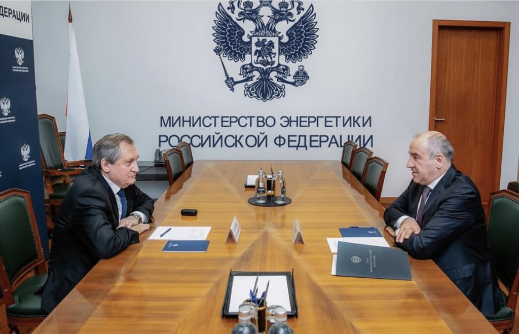 Темрезов и министр энергетики РФ