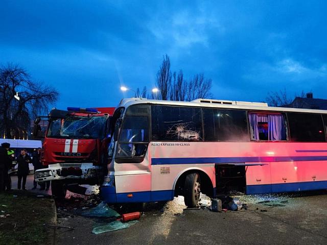 Прокуратура проводит проверку после ДТП с экскурсионным автобусом и пожарной машиной в Пятигорске