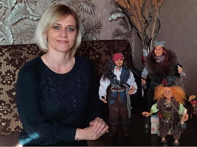 Необычных кукол из глины делает мастерица на Ставрополье