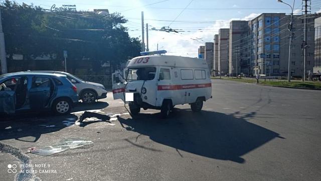  В Ставрополе в аварию попала карета скорой помощи
