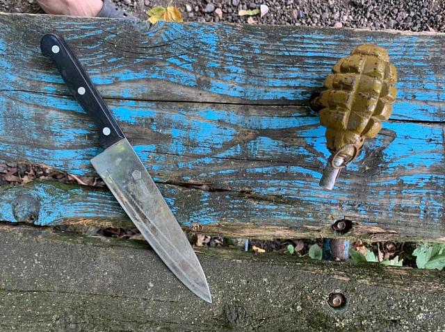Ставропольчанин отреагировал на шум от газонокосилки «гранатой» и ножом