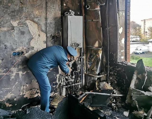 Из-за взрыва газа загорелась десятиэтажная новостройка во Владикавказе