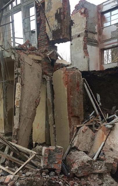 В Кисловодске при реконструкции санатория рабочего убило рухнувшей стеной