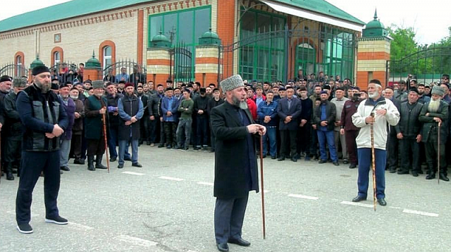 В Чечне после смертельного ДТП примирили кровников