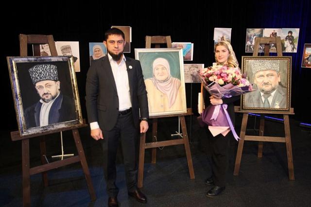  По полмиллиона рублей получили авторы лучших портретов Кадыровых
