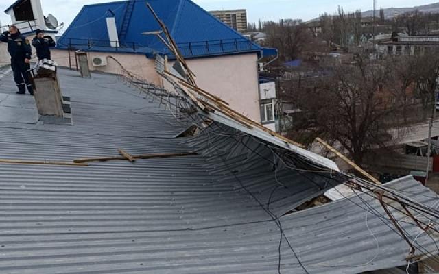 Из-за последствий урагана режим ЧС ввели в пяти округах Ставрополья