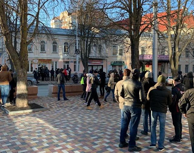В Ставрополе в ходе «навальновского» митинга задержали более 40 человек