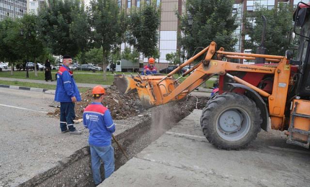 В Грозном обновят шестиполосную дорогу на Лорсанова