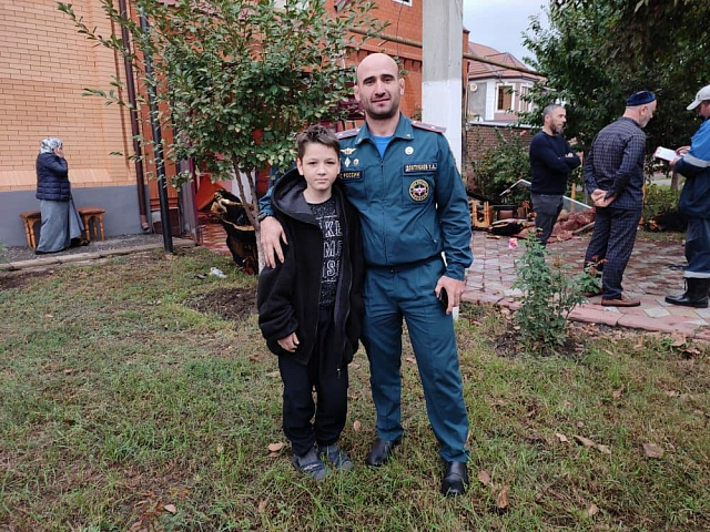 Десятилетний мальчик едва не погиб при пожаре в Грозном 