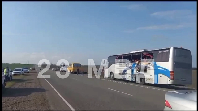 Два человека погибли в ДТП с автобусом на Кубани