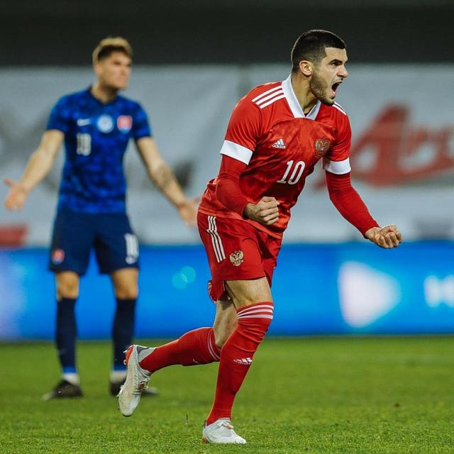 Два футболиста из Дагестана забили по голу за молодёжную сборную России