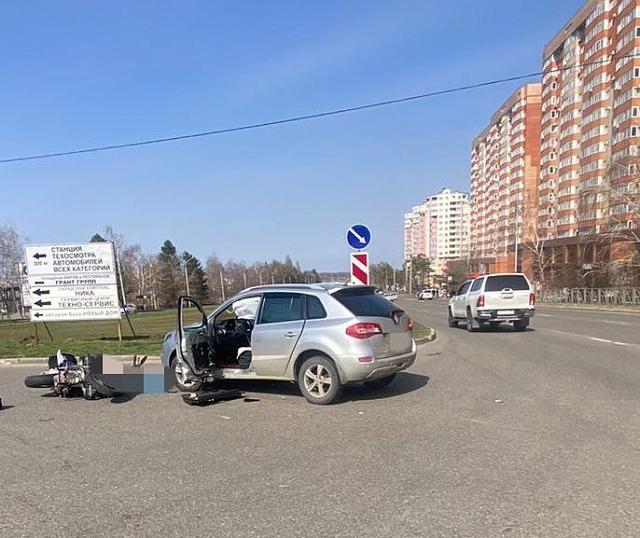 В Ставрополе погиб мотоциклист