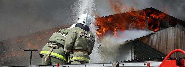 Воинская часть загорелась из-за жары в ставропольском Георгиевске