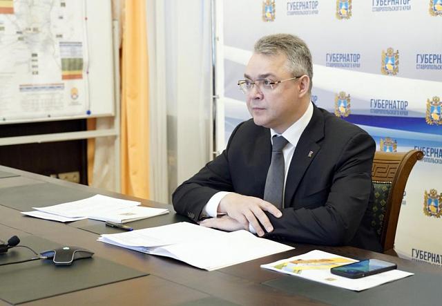 Глава Ставрополья Владимиров обозначил приоритеты в 2022 году