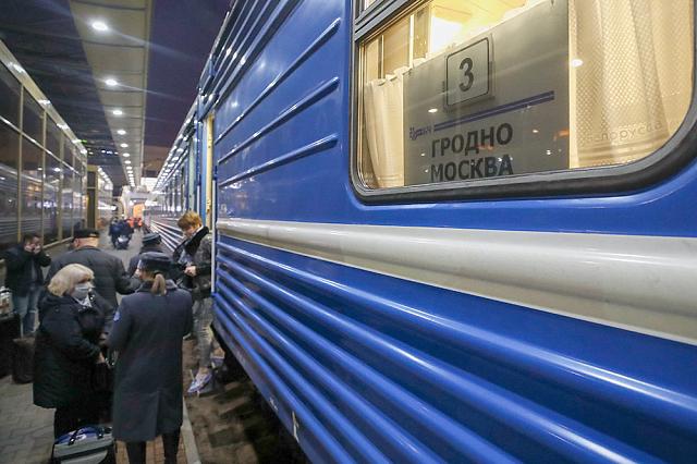 Между Россией и Белоруссией с 8 февраля пустят поезда