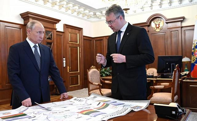 Путин на встрече пообещал главе Ставрополья поддержку в развитии Кавминвод  