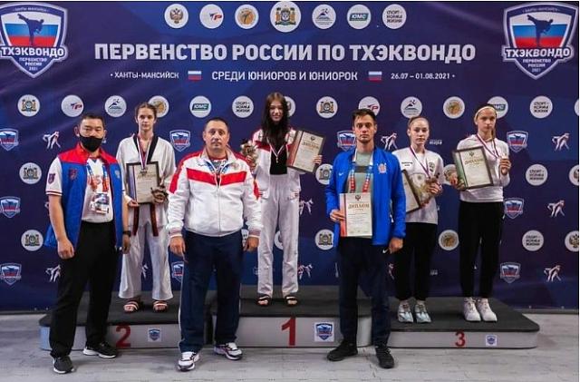 Удачно выступили на первенстве России по тхэквондо спортсмены Северного Кавказа