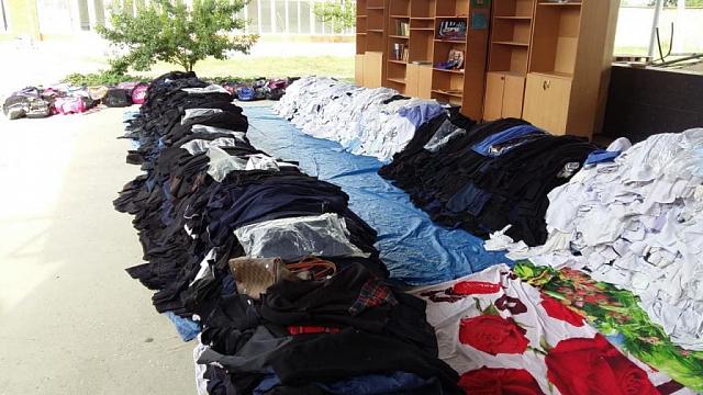 В Чечне одежду для нуждающихся собирают тоннами 