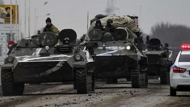 На Украине продолжается специальная операция российских вооружённых сил