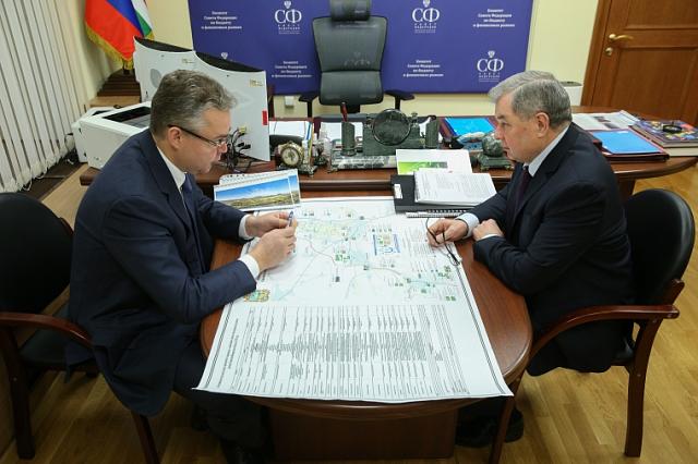 В Москве глава Ставрополья и сенатор Артамонов обсудили увеличение турпотока на КМВ