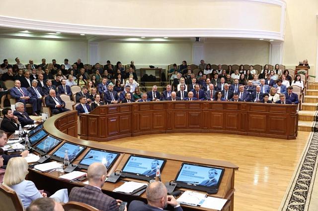 Дума Ставрополья и Заксобрание Омской области заключили соглашение о сотрудничестве