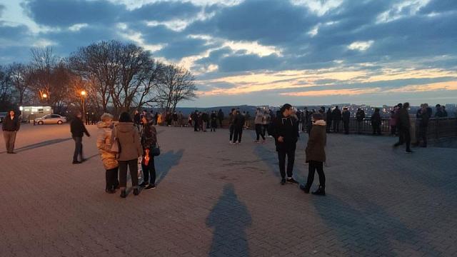 На несанкционированную акцию в Ставрополе пришли около 50 человек