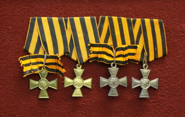 Георгиевский крест стал знаком отличия кавалера ордена Святого Георгия