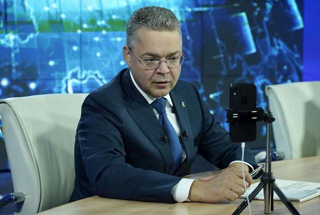 Глава Ставрополья на прямой линии предложил учесть наказы избирателей