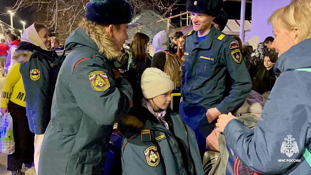 На Ставрополье встретили более 400 детей из Белгородской области